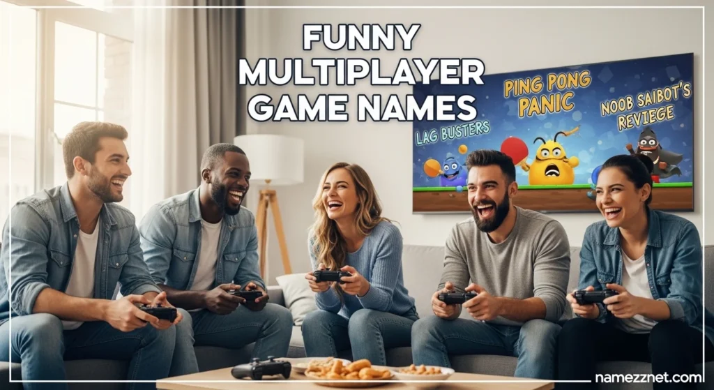 Funny Multiplayer Game Names