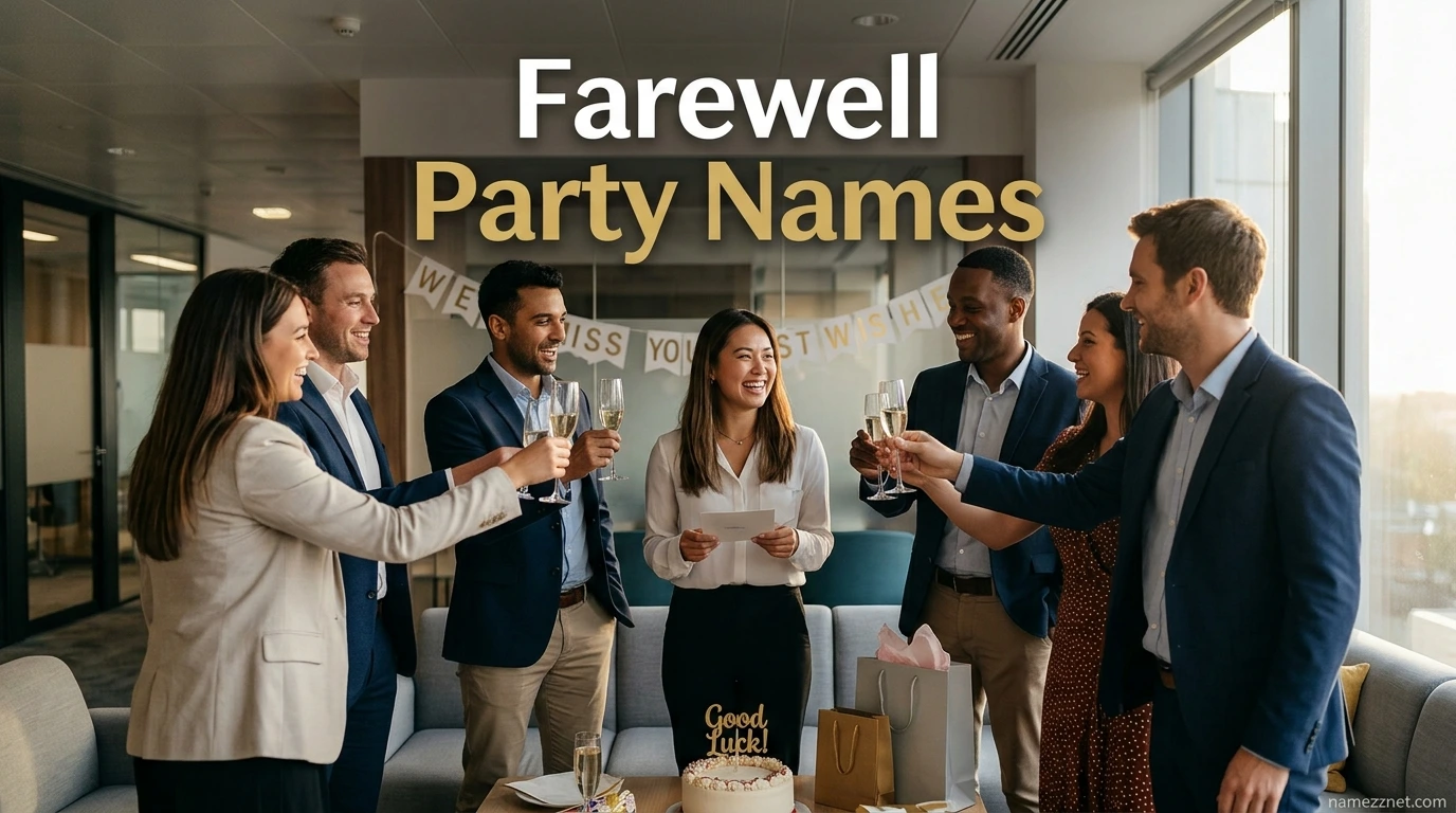 Farewell Party Names