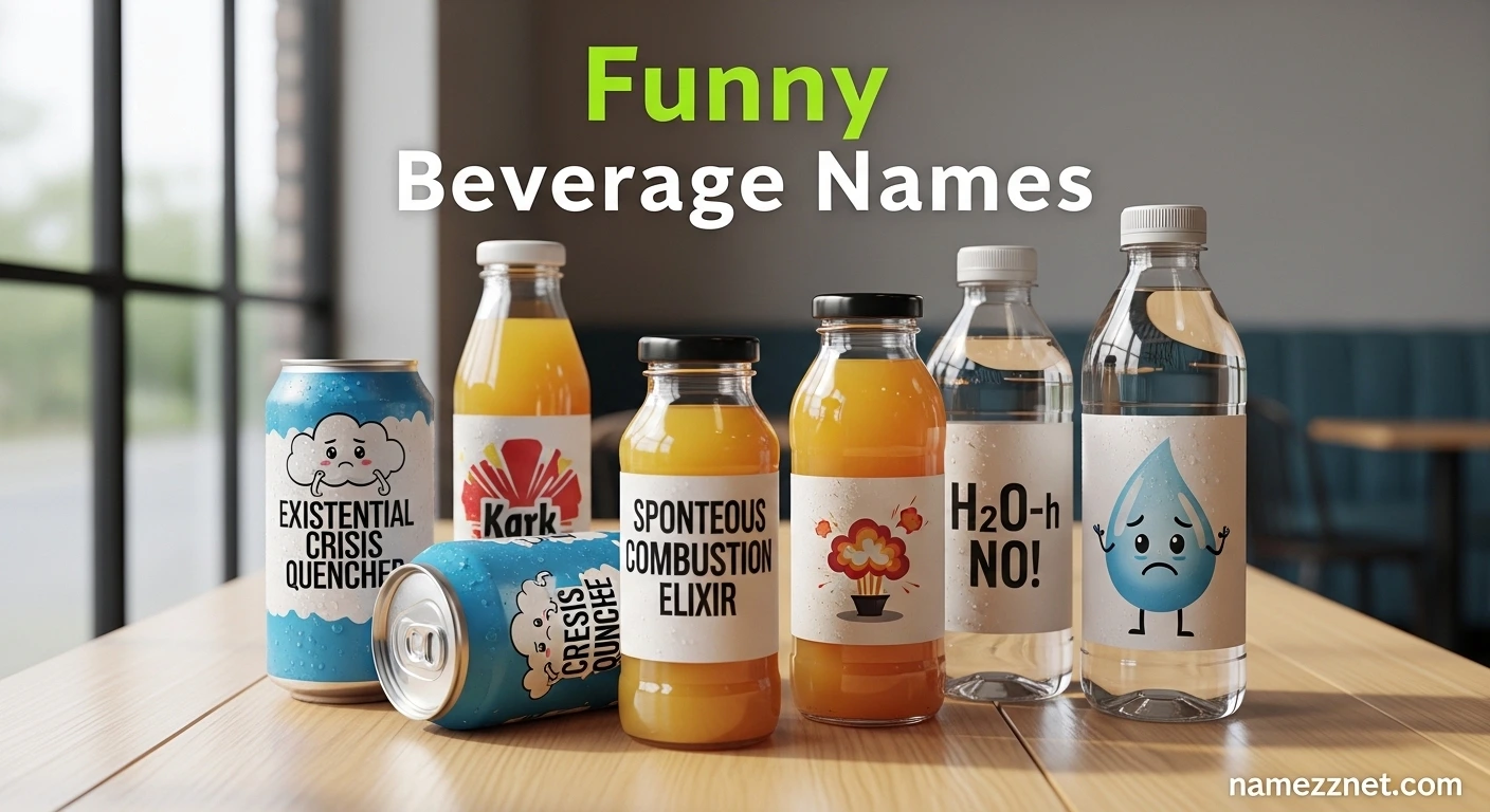 Funny Beverage Names