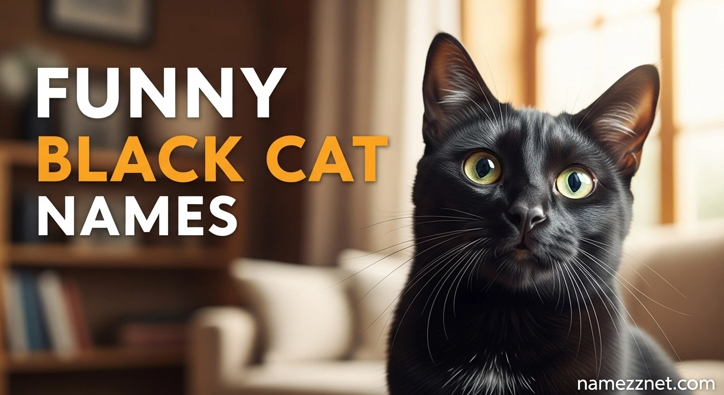 Funny Black Cat Names