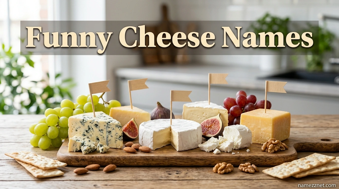 Funny Cheese Names