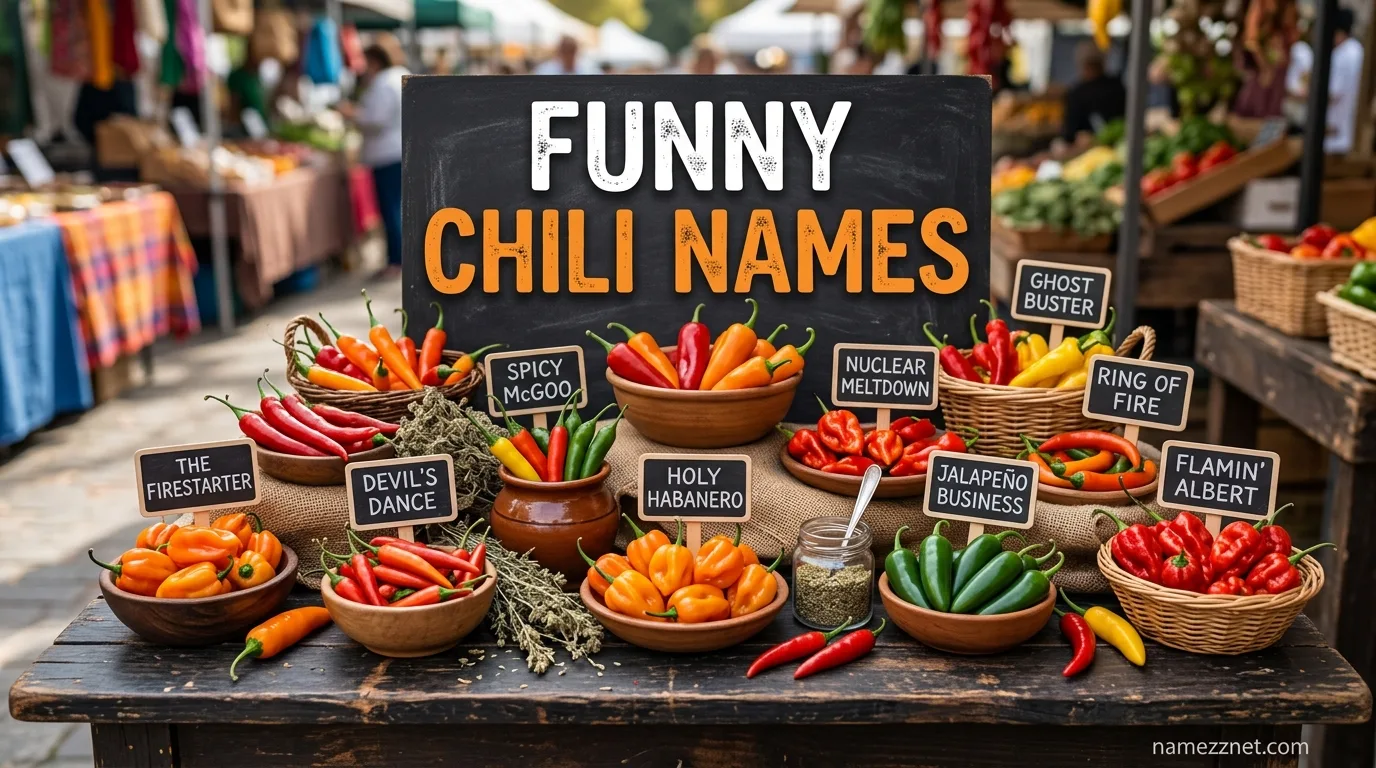 Funny Chili Names