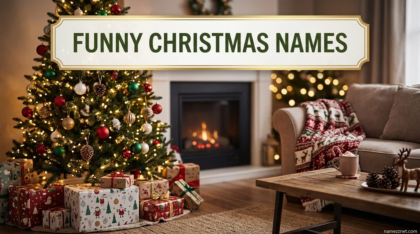 Funny Christmas Names