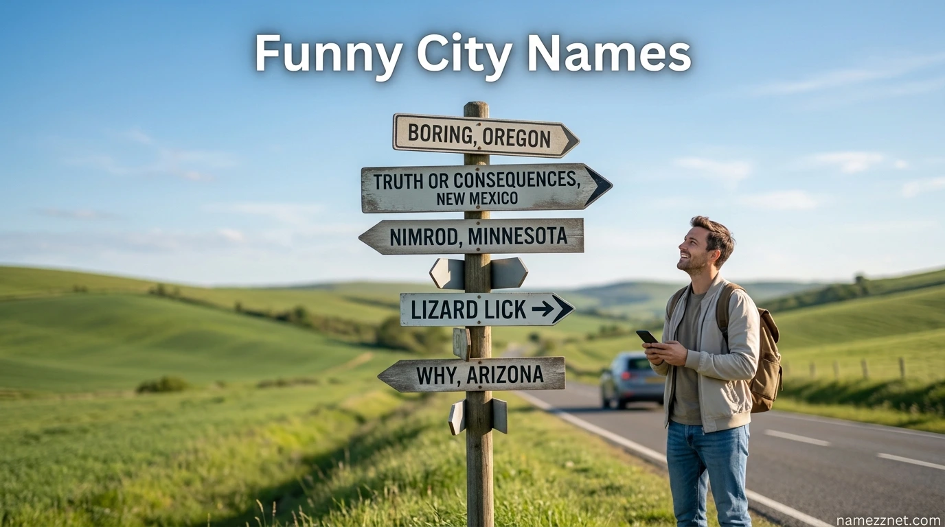 Funny City Names