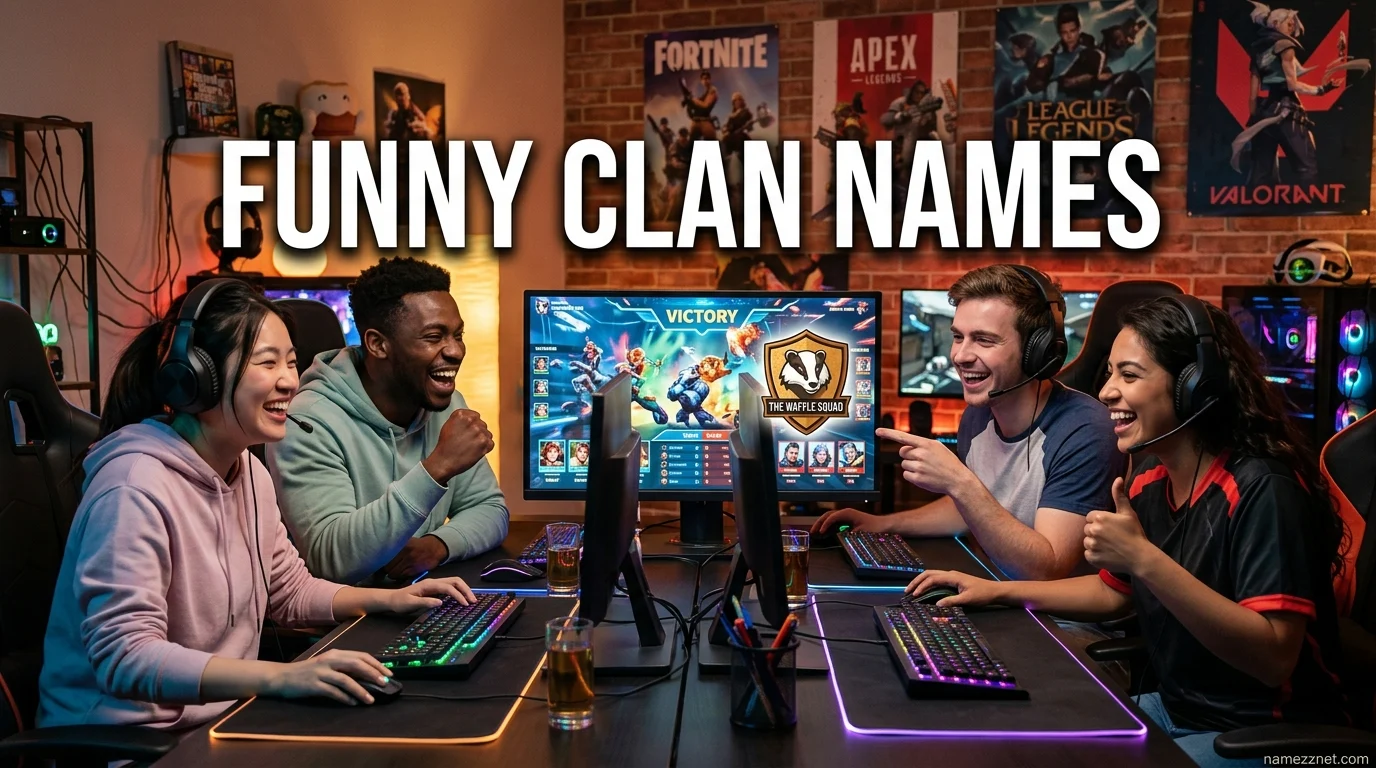 Funny Clan Names