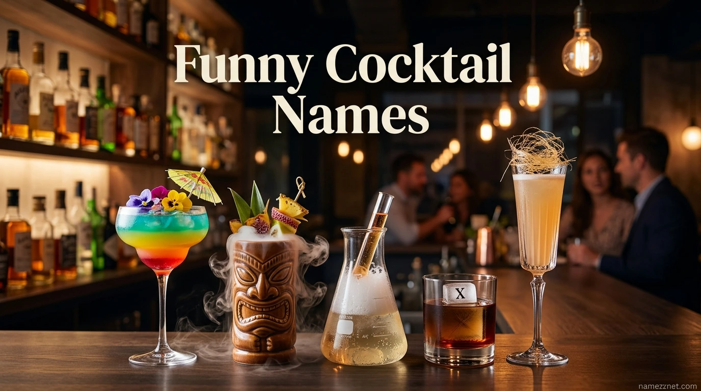 Funny Cocktail Names