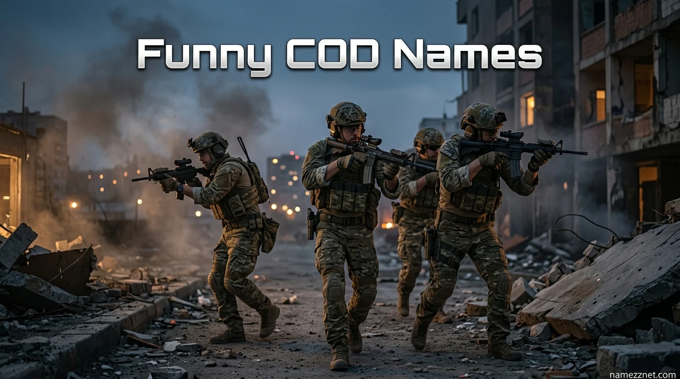 Funny COD Names
