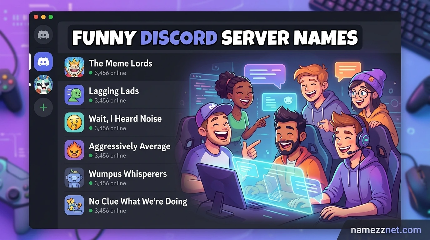 Funny Discord Server Names