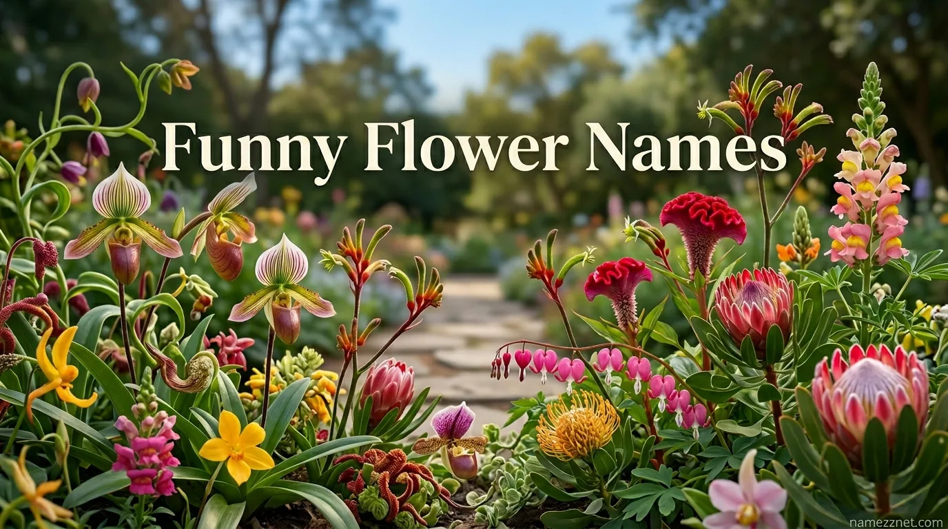 Funny Flower Names