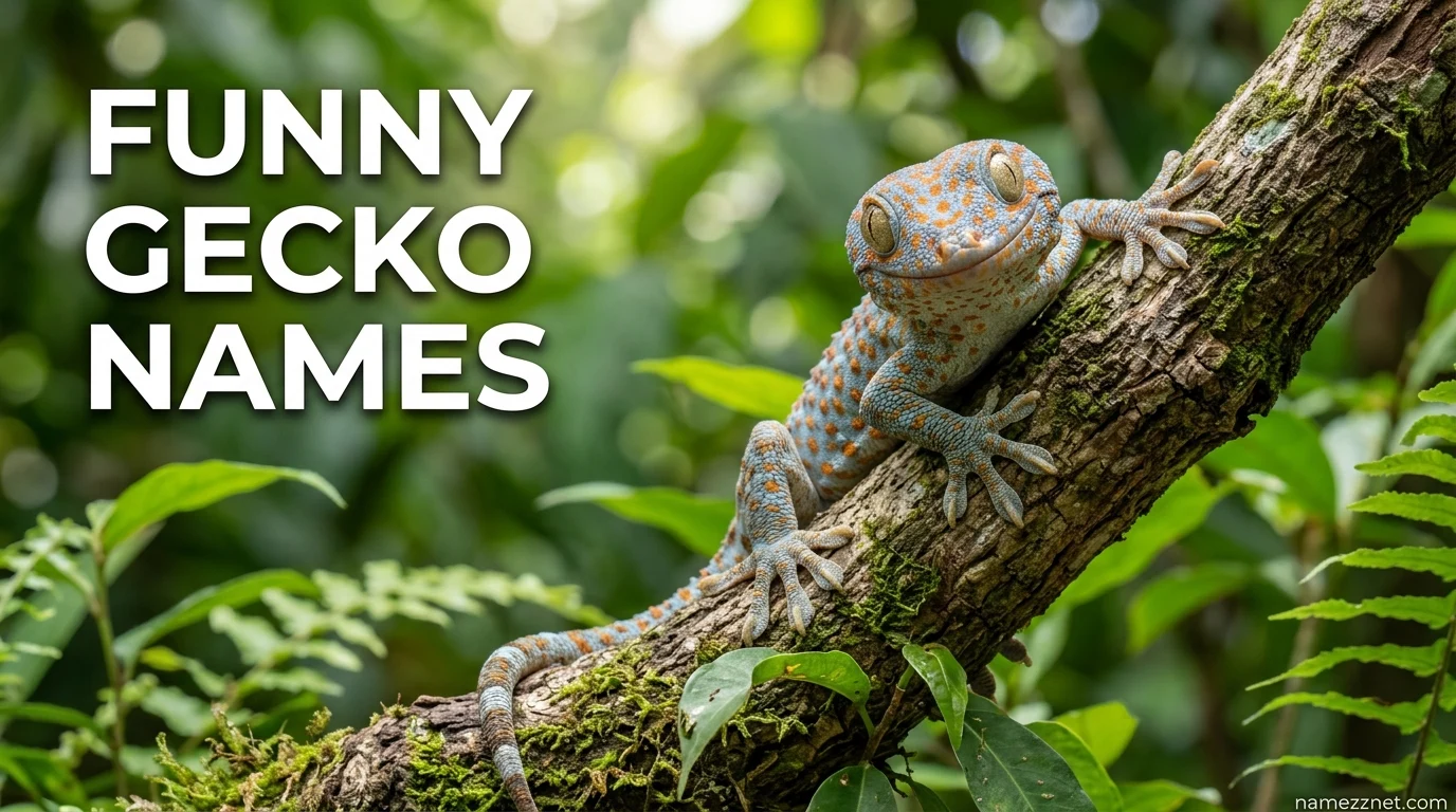 Funny Gecko Names