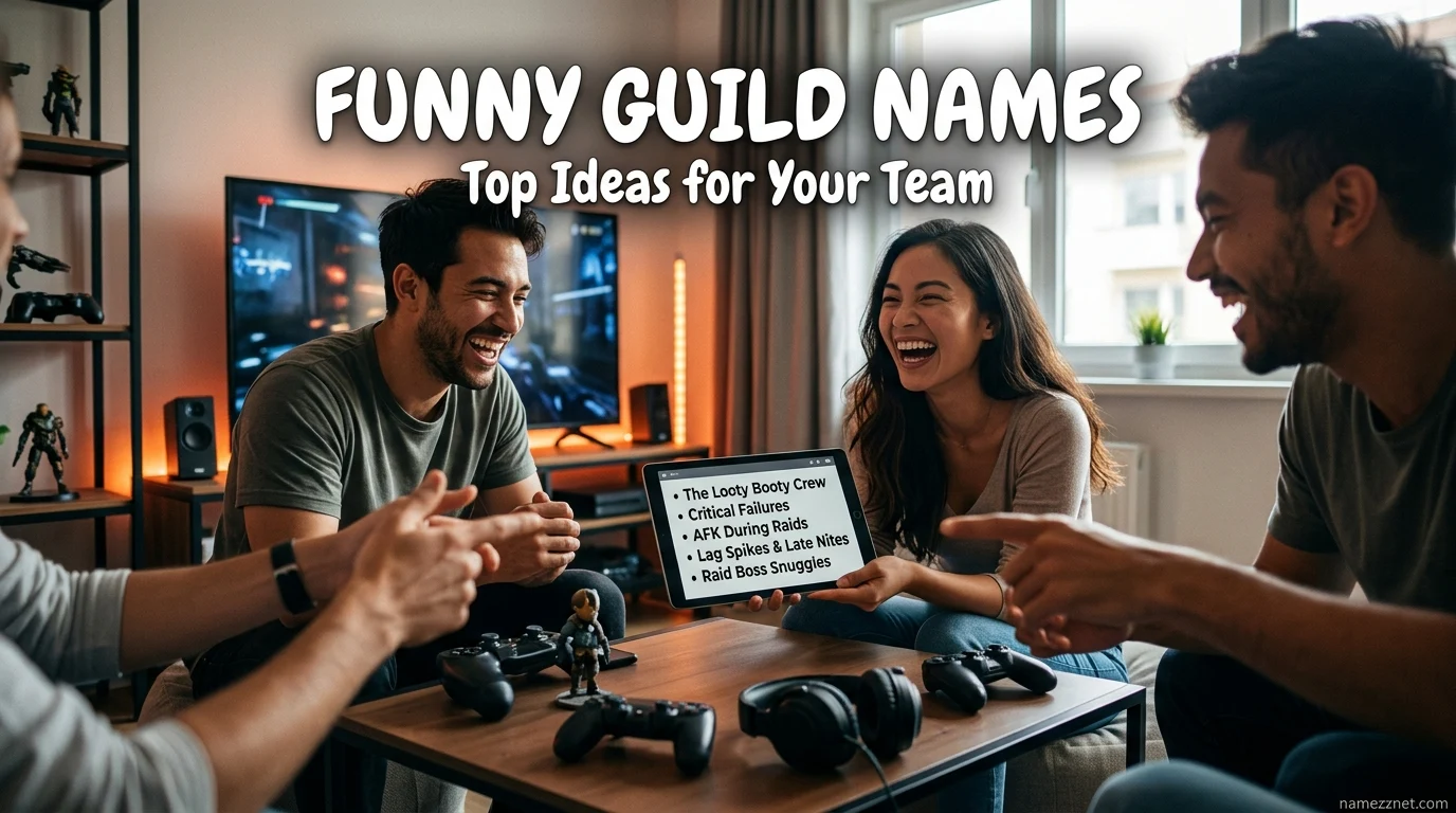 Funny Guild Names
