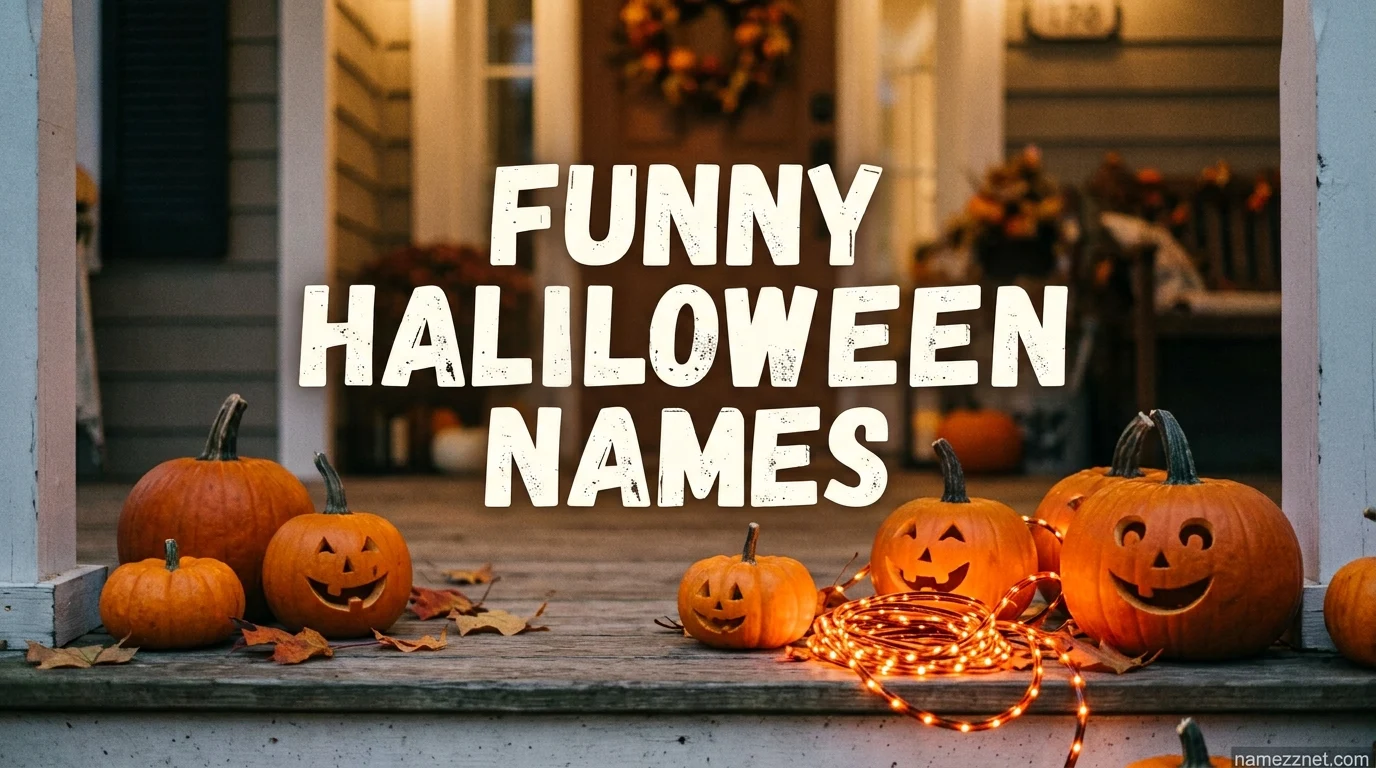 Funny Halloween Names