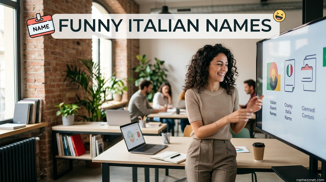 Funny Italian Names