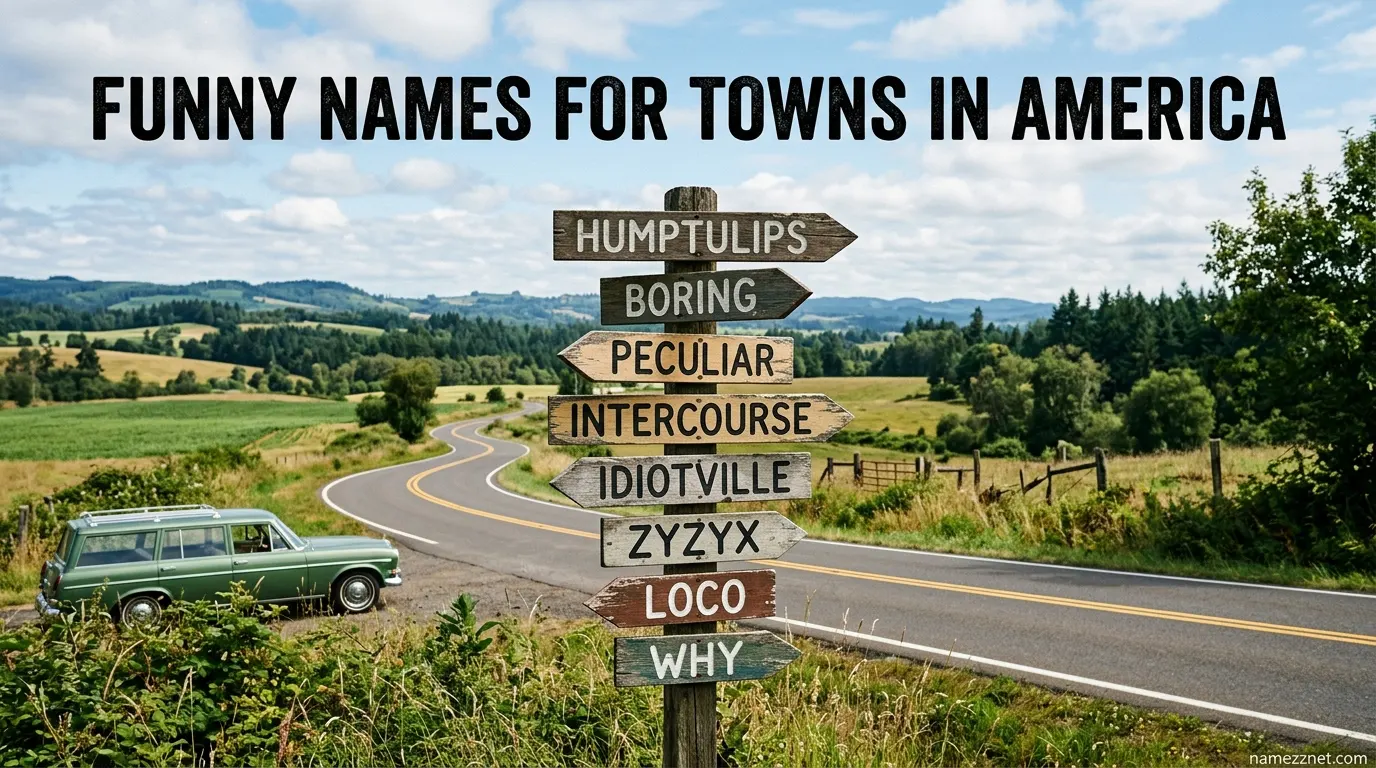 Funny Names for Towns in America