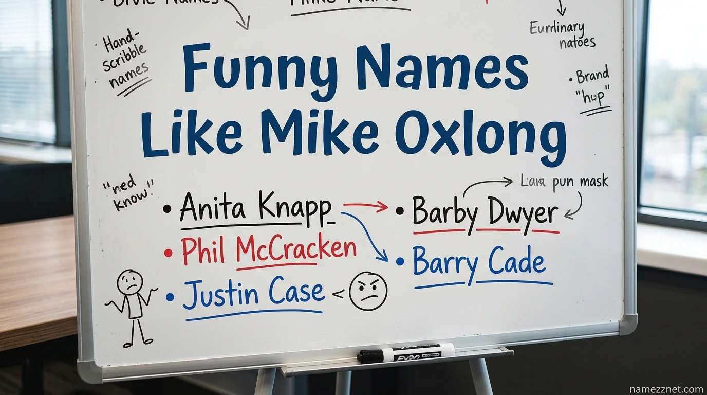 Funny Names Like Mike Oxlong