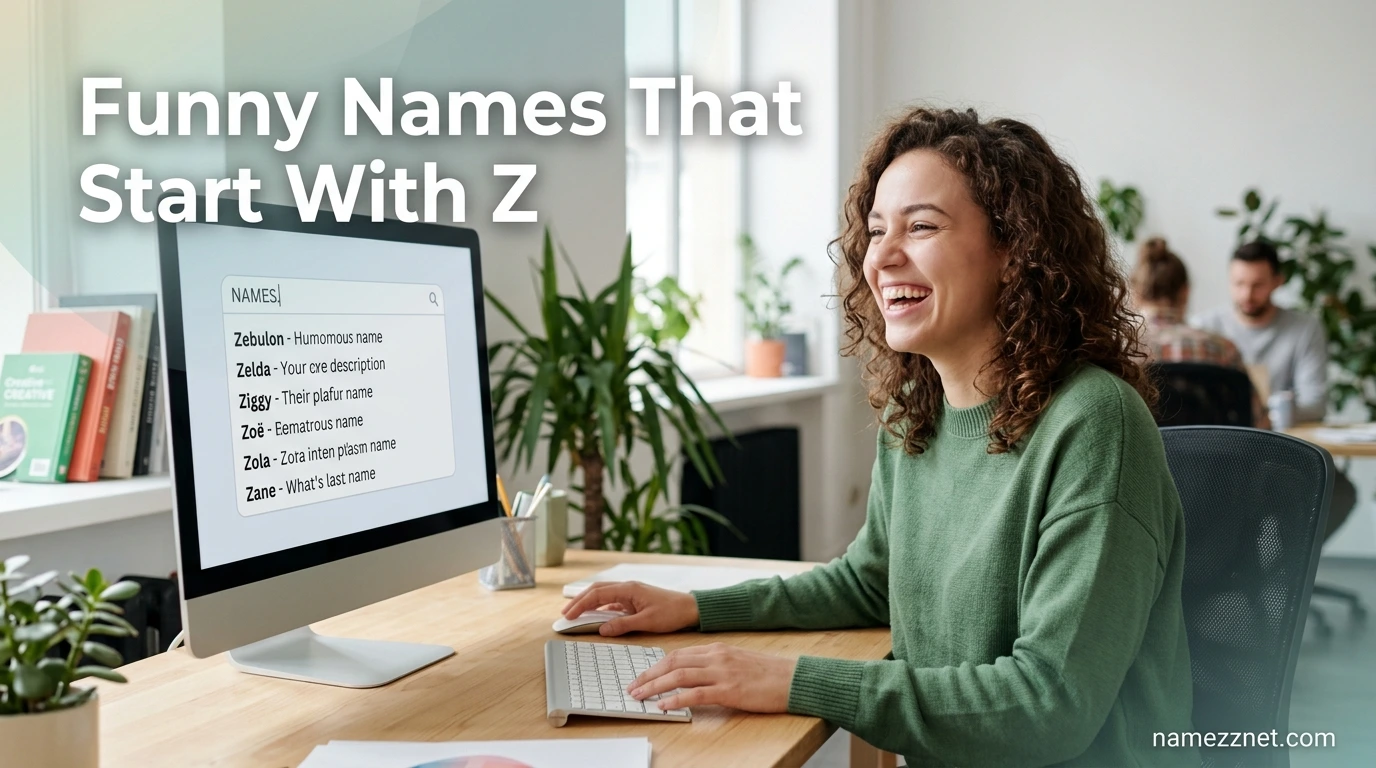 Funny Names That Start With Z