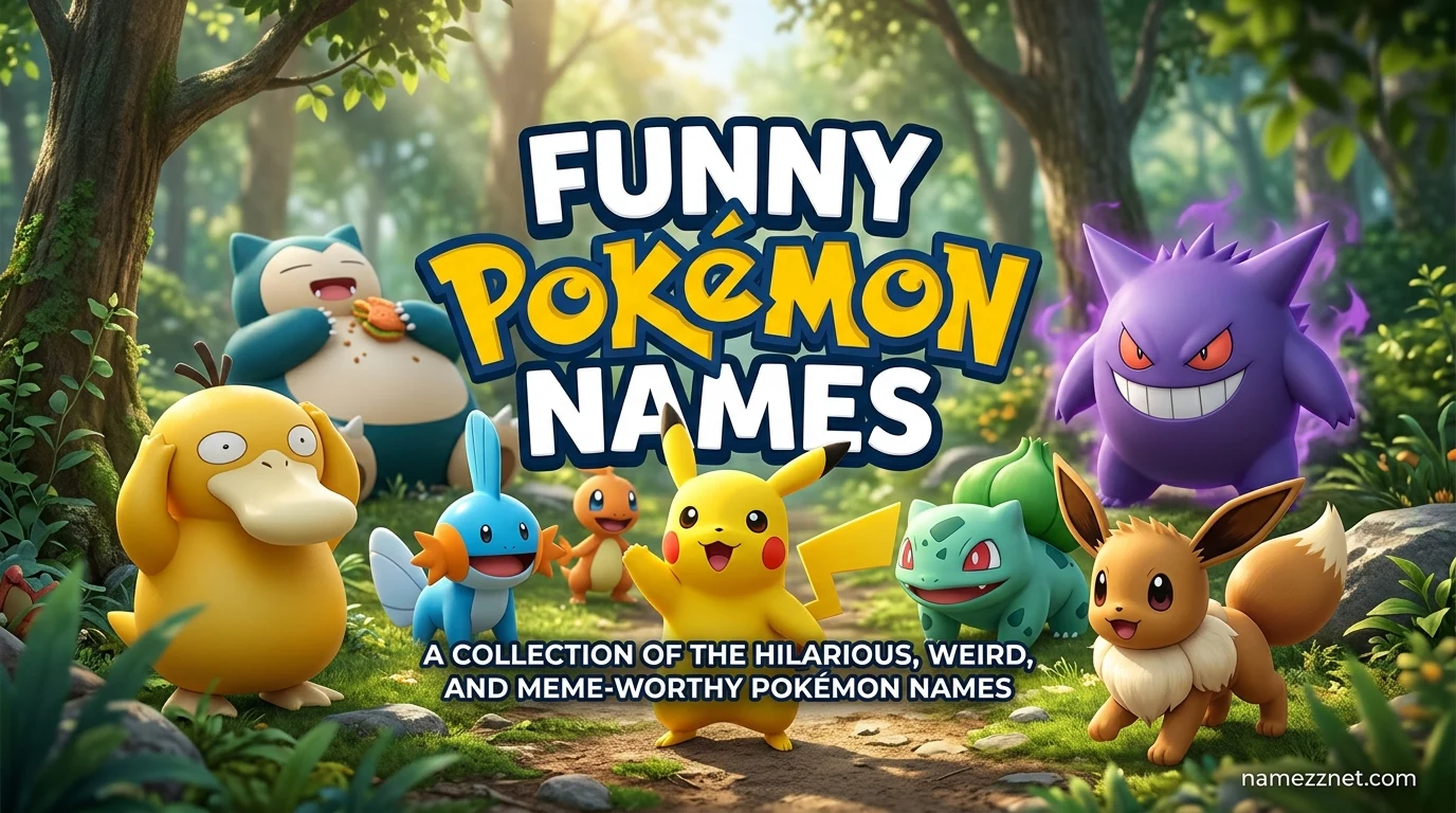 Funny Pokémon Names