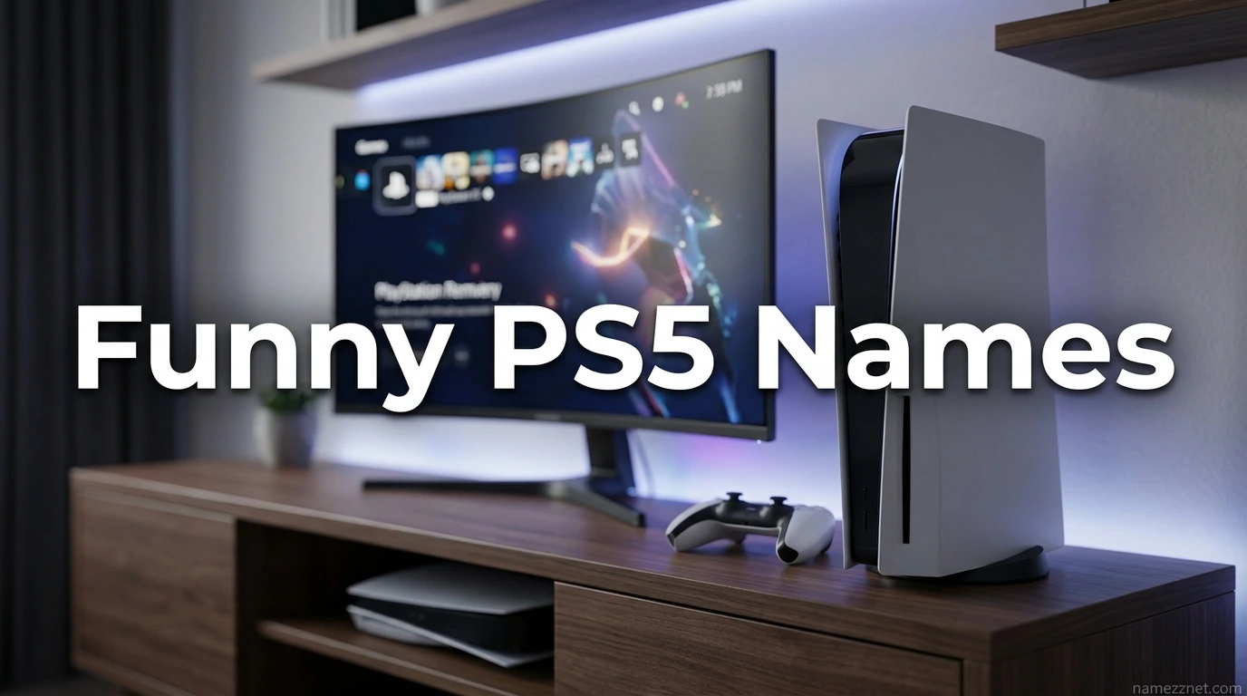 Funny PS5 Names
