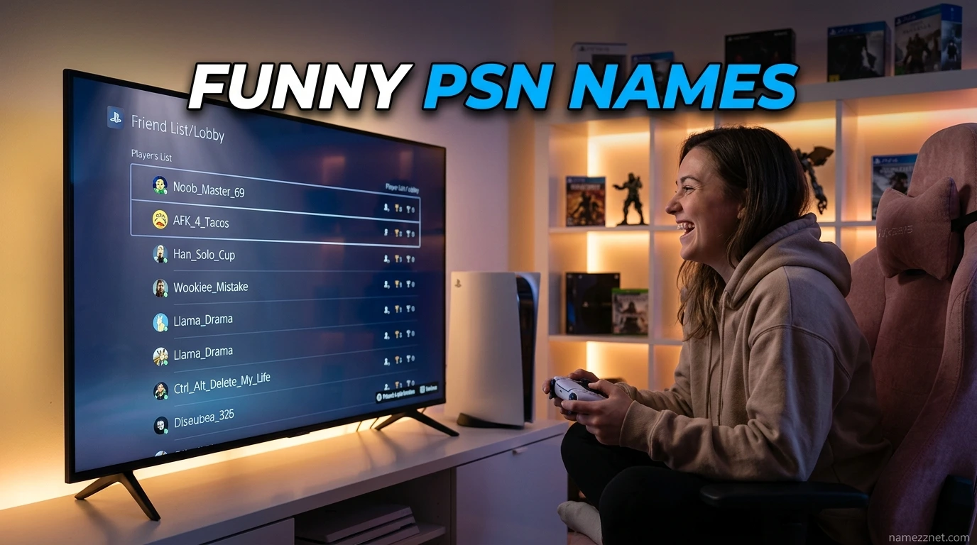 Funny PSN Names