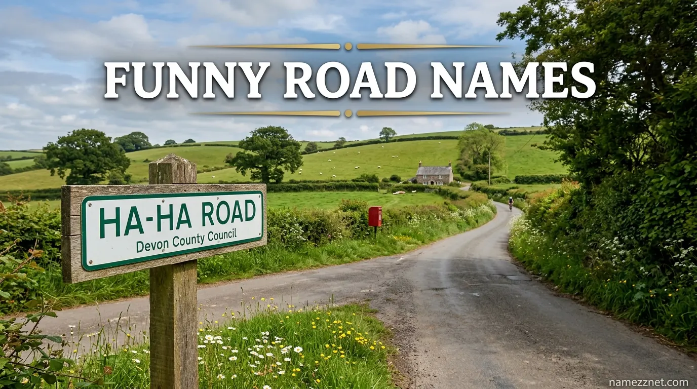 Funny Road Names