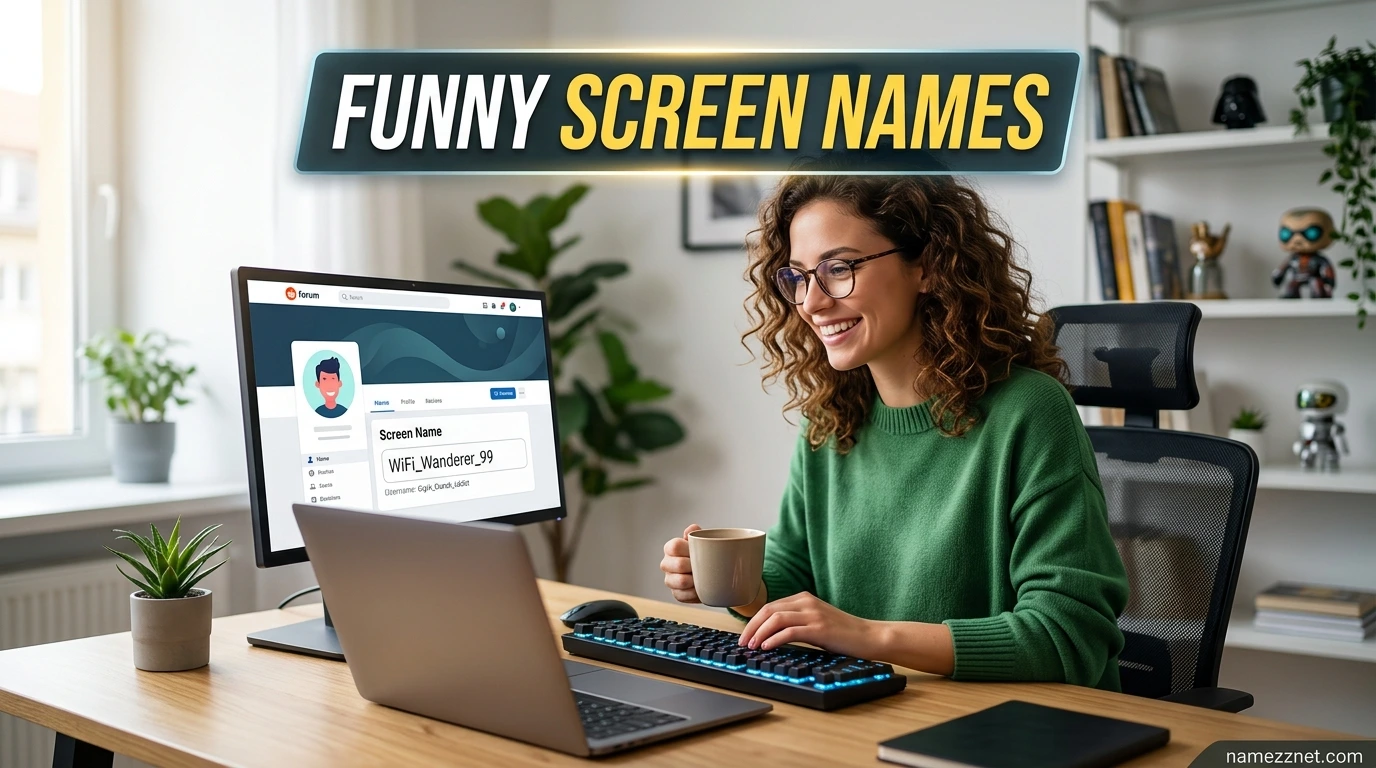 Funny Screen Names