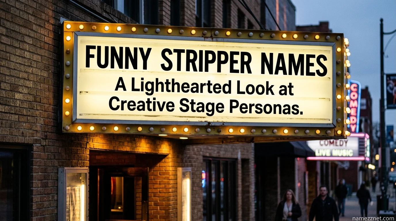Funny Stripper Names