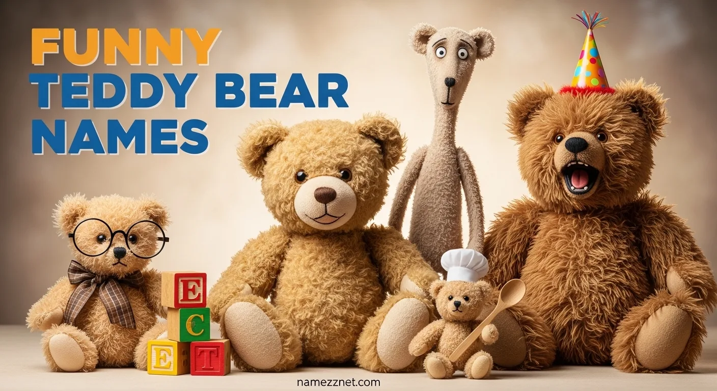 Funny Teddy Bear Names