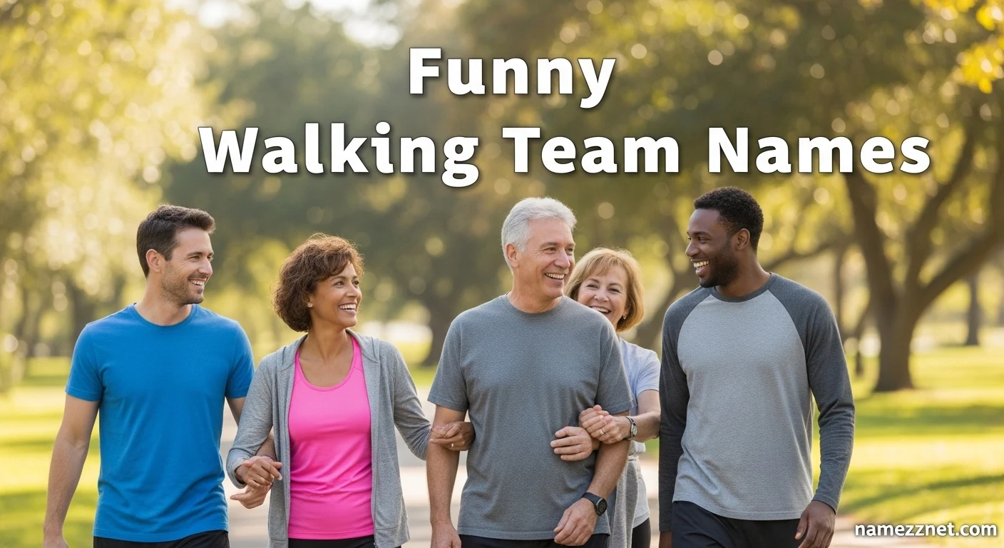 Funny Walking Team Names