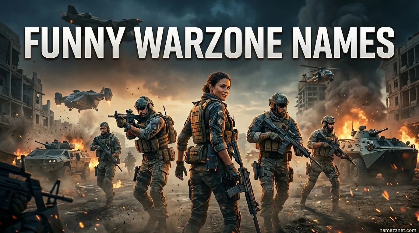 Funny Warzone Names