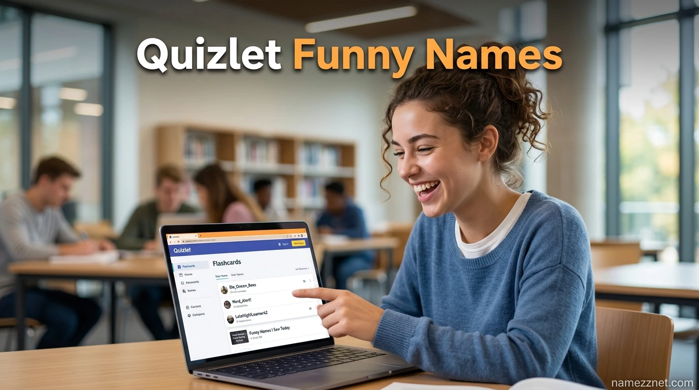 Quizlet Funny Names