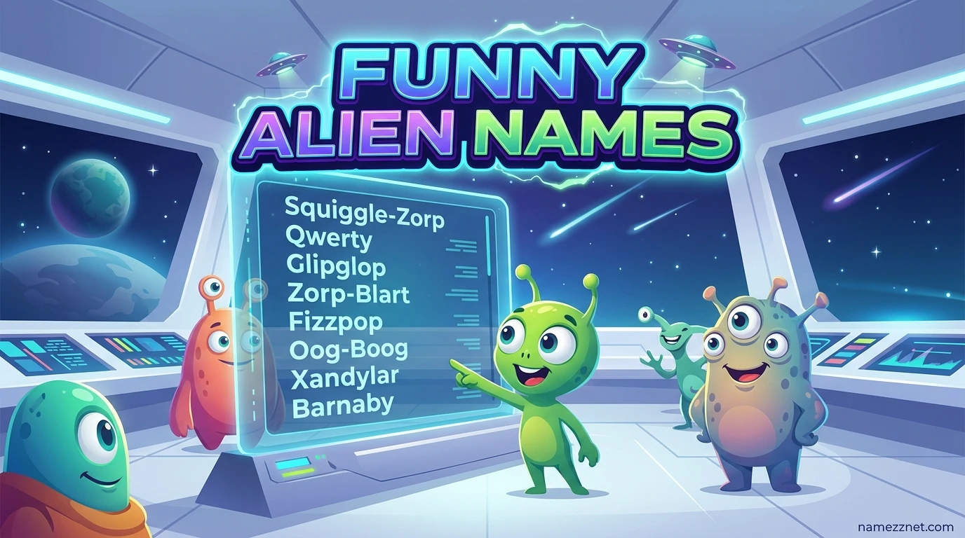 Funny Alien Names