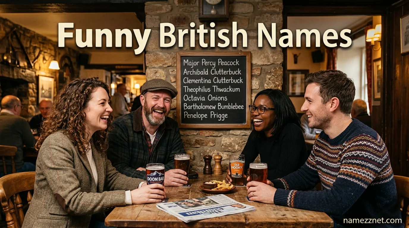Funny British Names