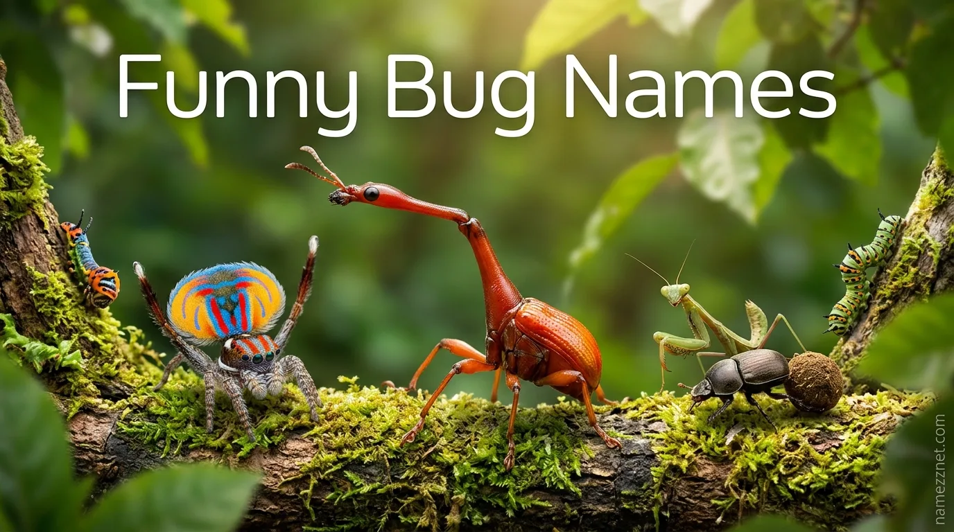 Funny Bug Names