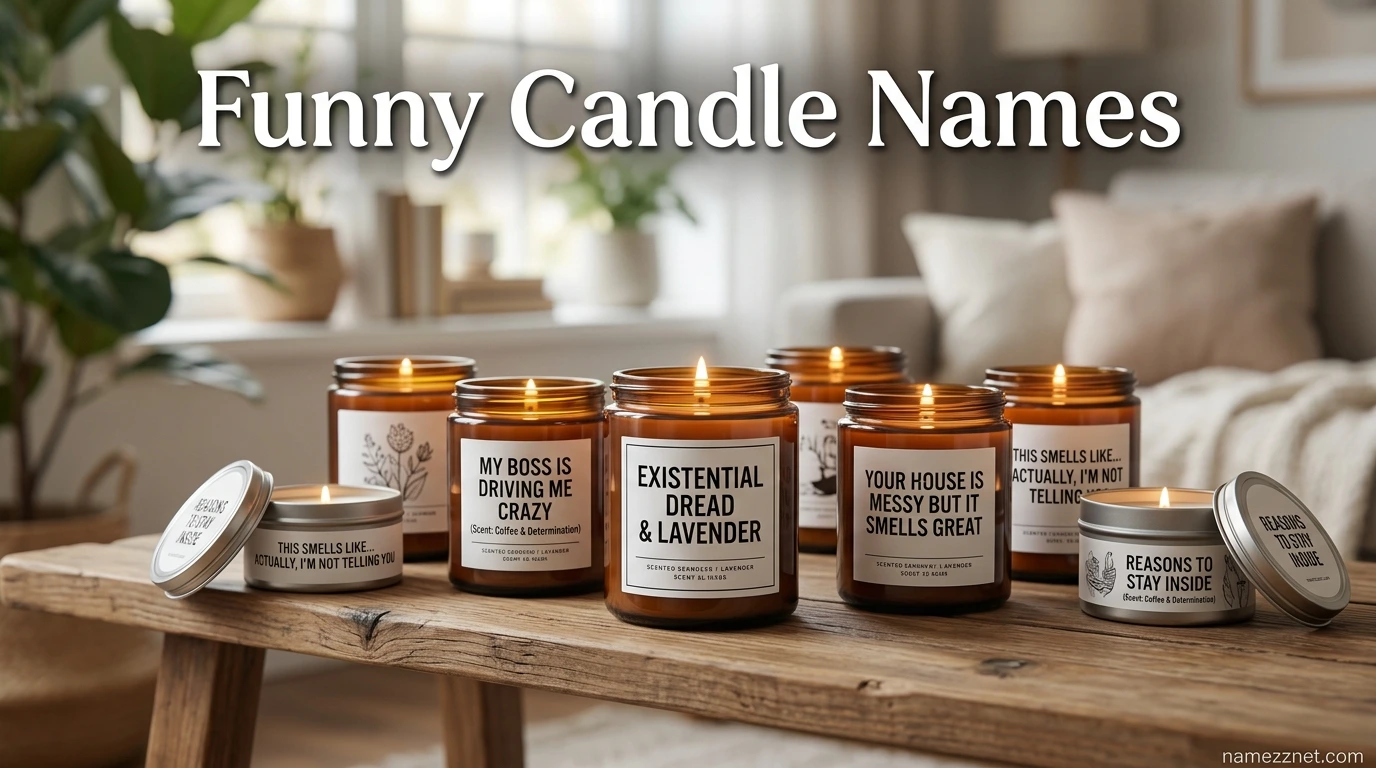 Funny Candle Names