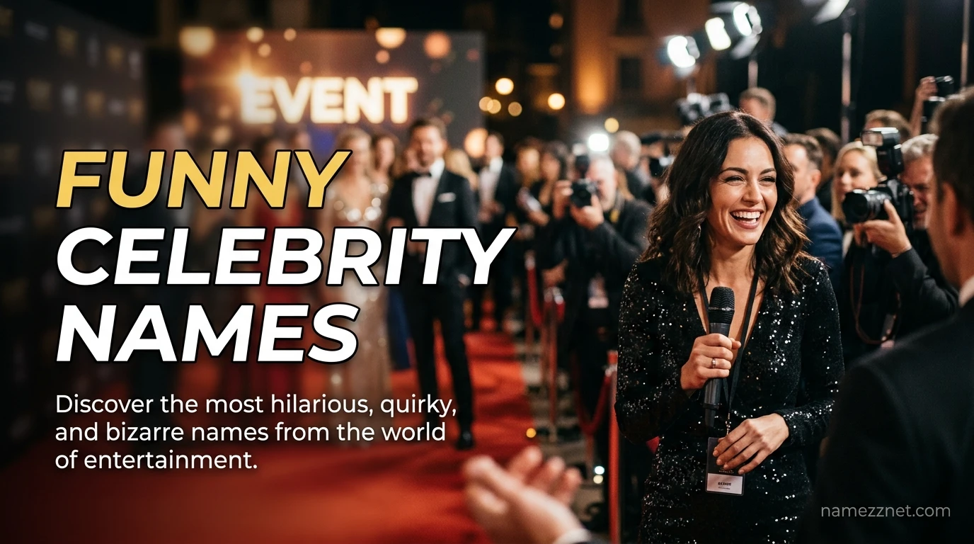 Funny Celebrity Names