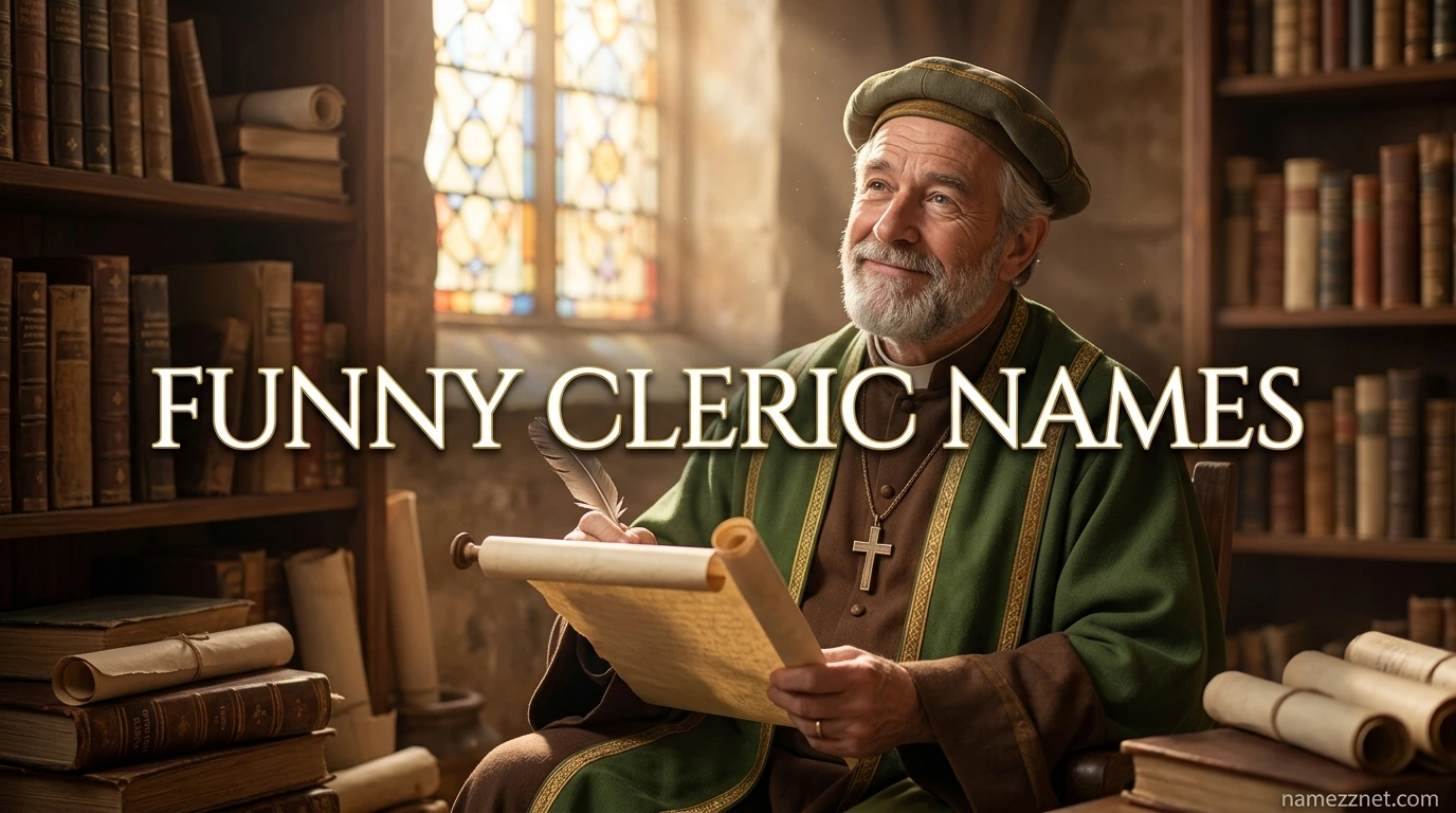 Funny Cleric Names