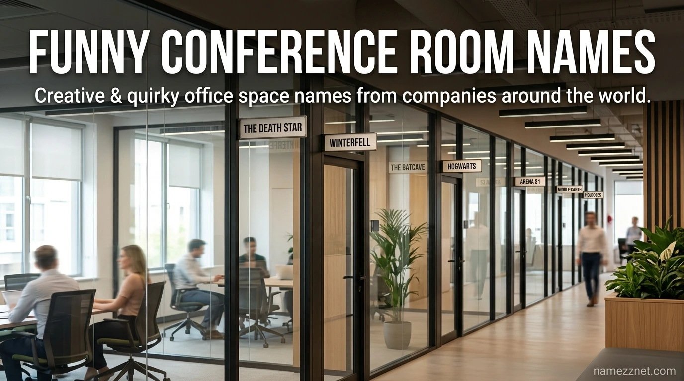 Funny Conference Room Names
