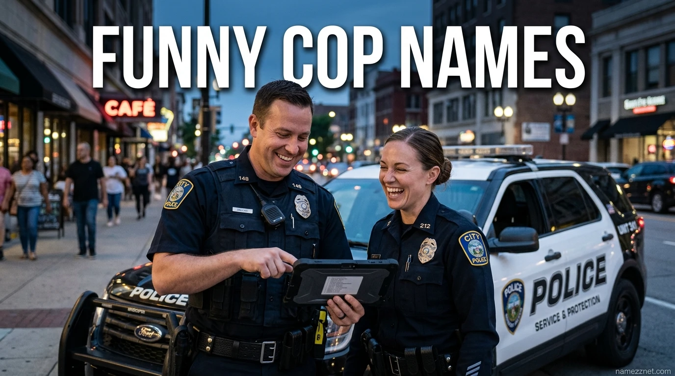 Funny Cop Names