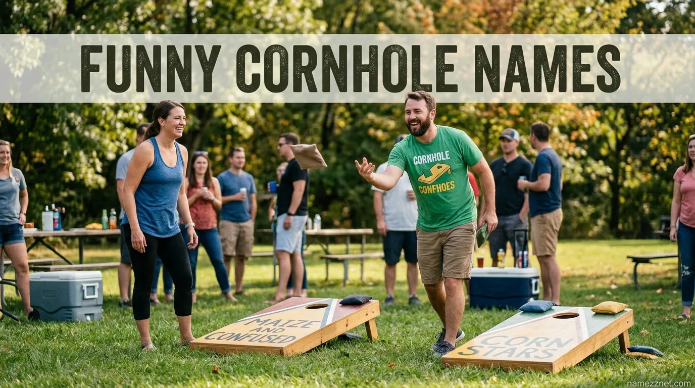 Funny Cornhole Names