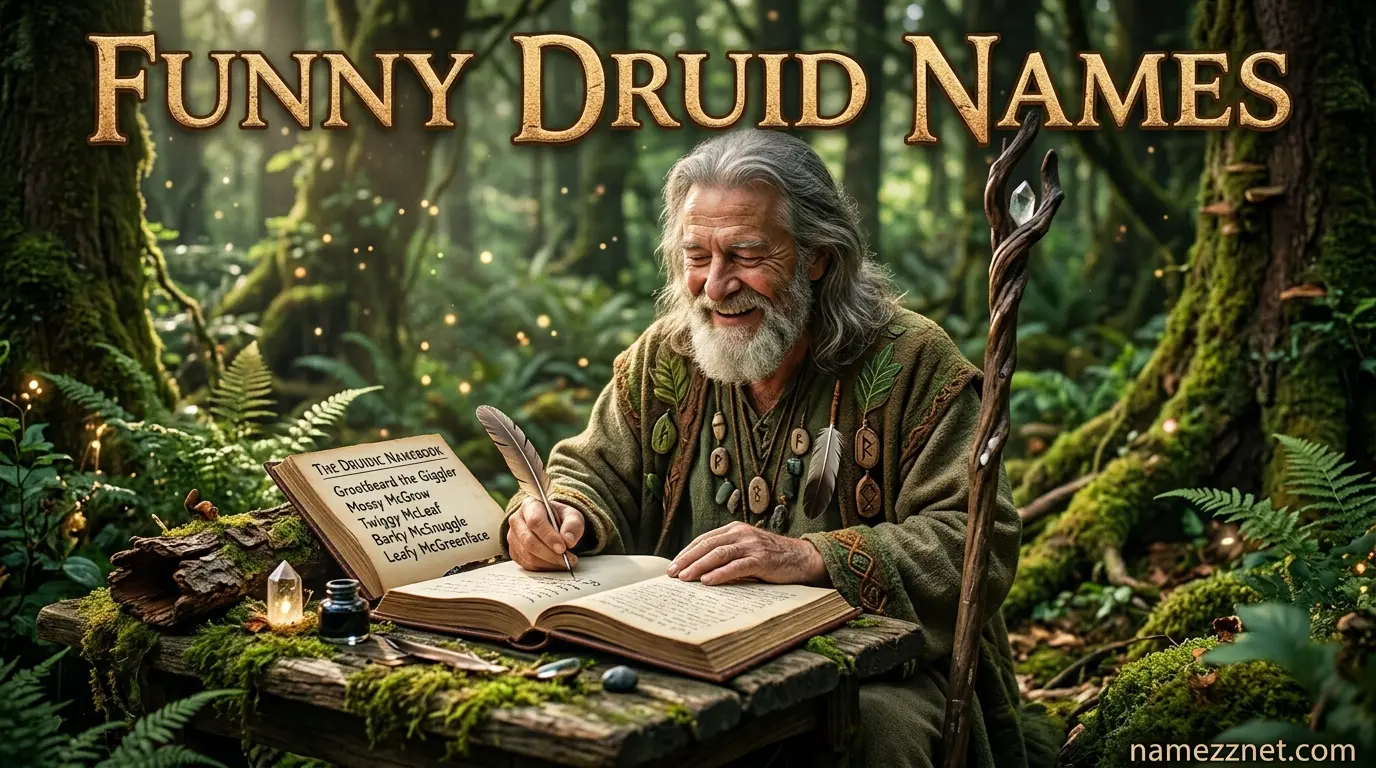 Funny Druid Names