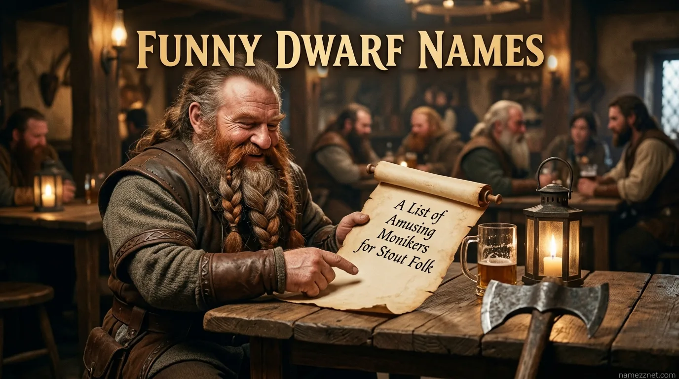 Funny Dwarf Names