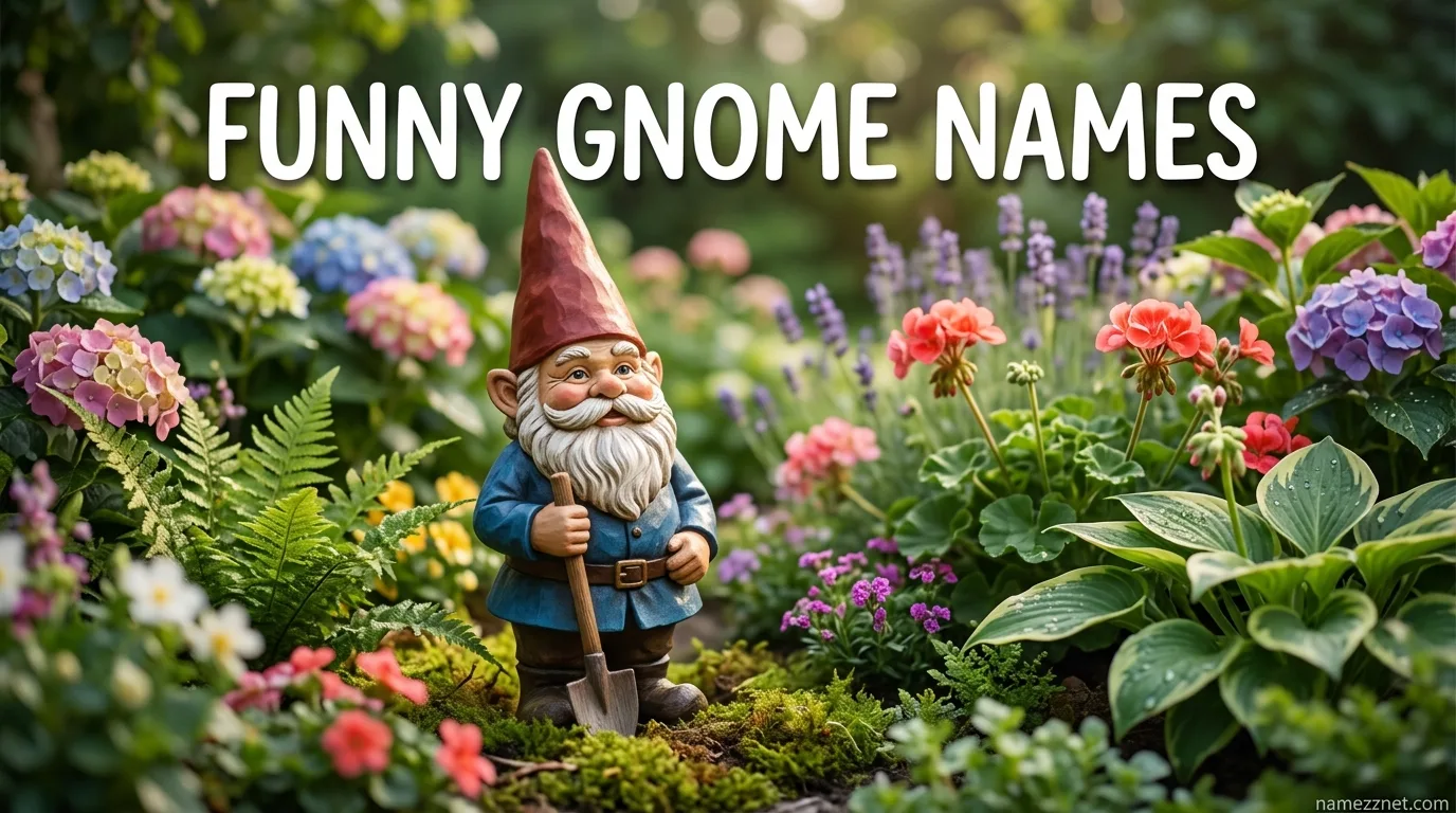 Funny Gnome Names
