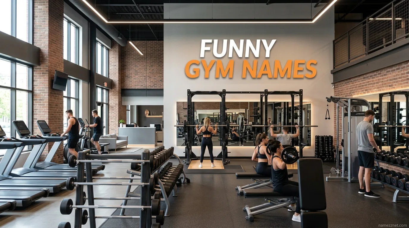 Funny Gym Names