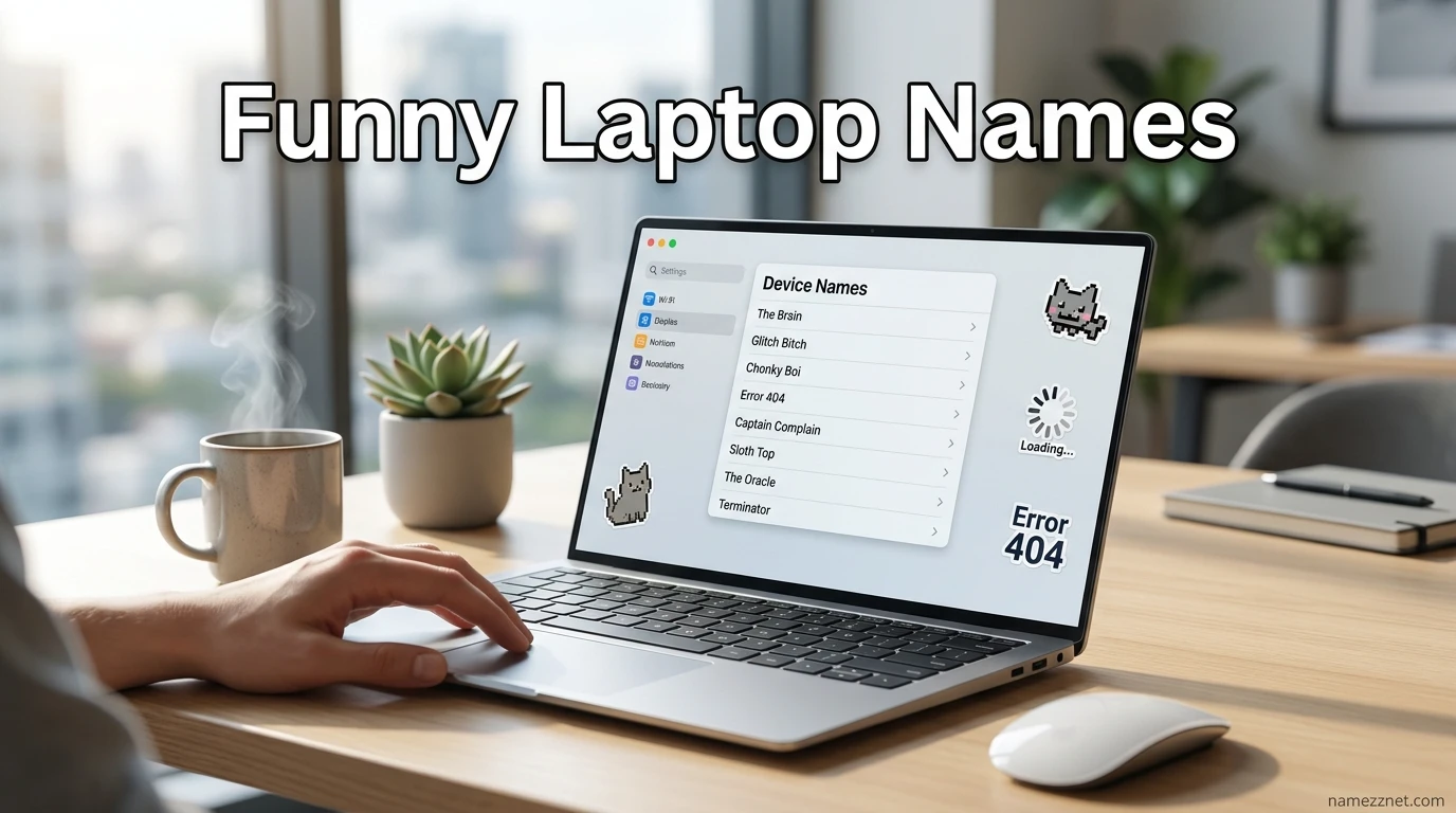 Funny Laptop Names