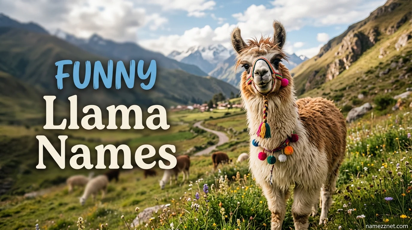 Funny Llama Names