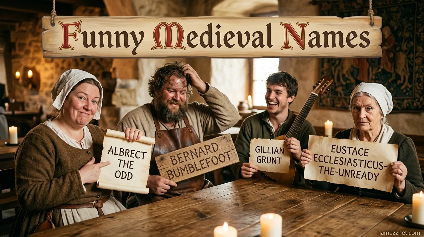 Funny Medieval Names