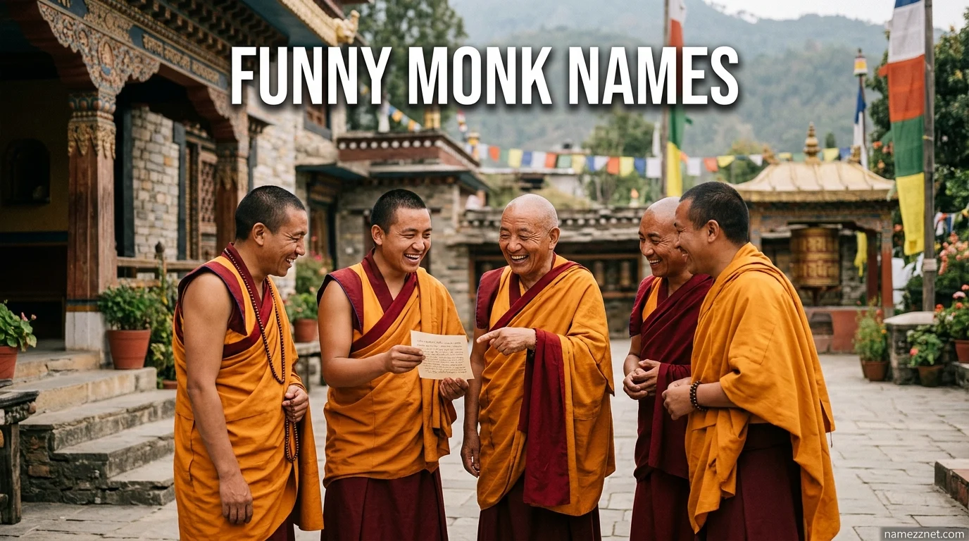 Funny Monk Names