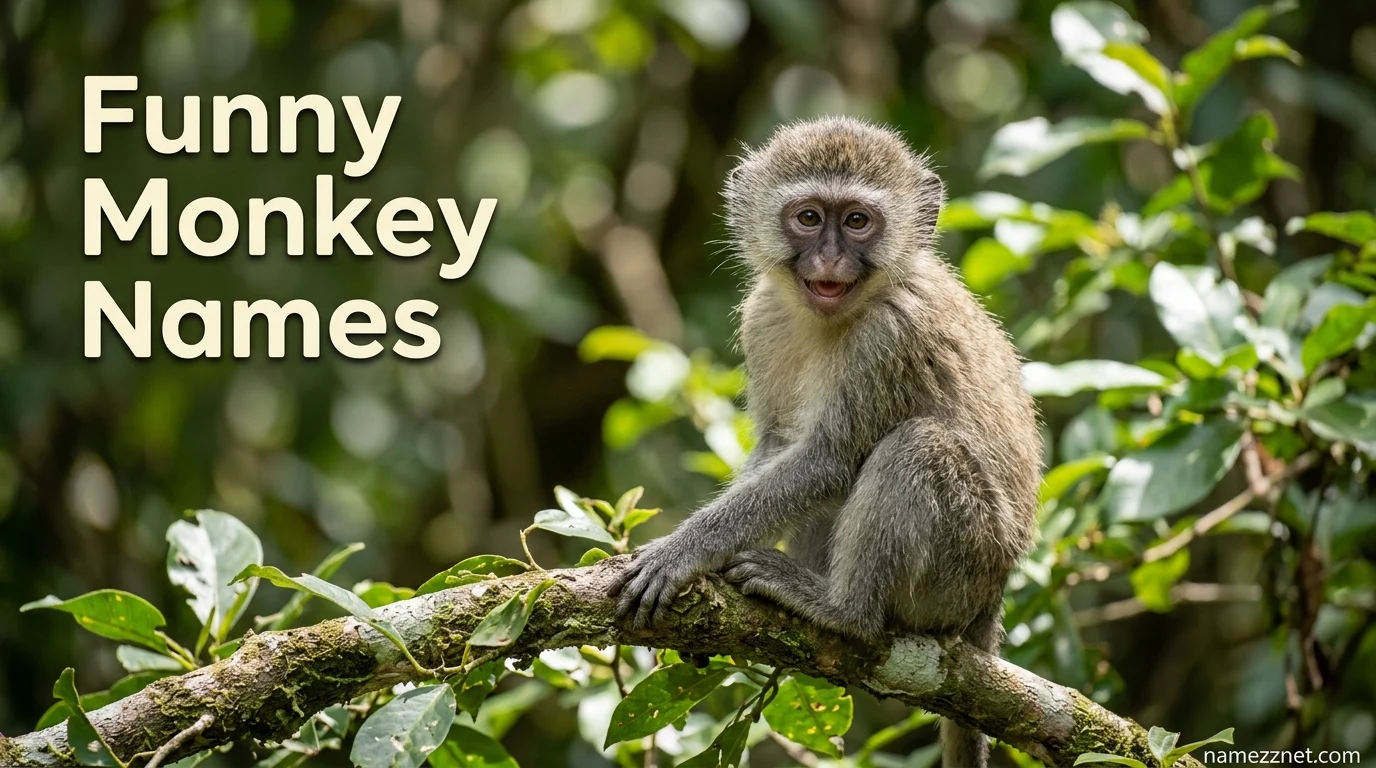 Funny Monkey Names