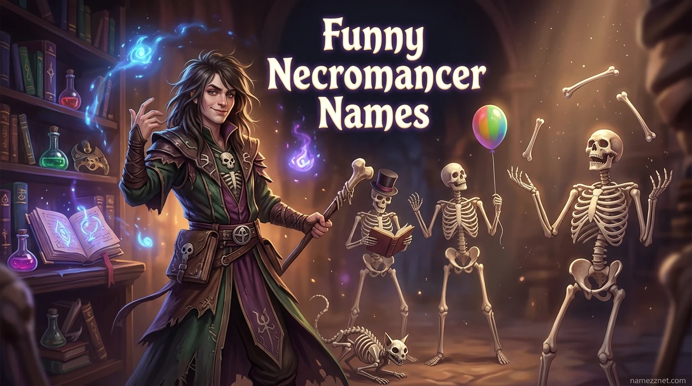 Funny Necromancer Names