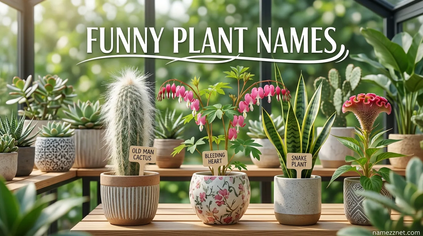 Funny Plant Names